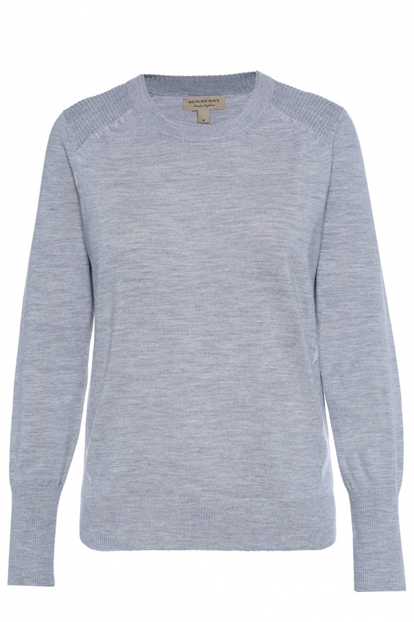 burberry sweater grey